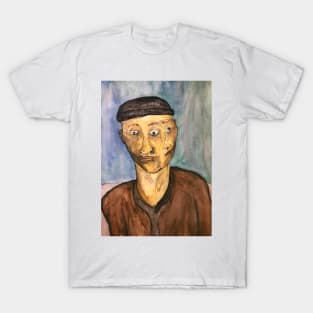 Abstract Double Face T-Shirt